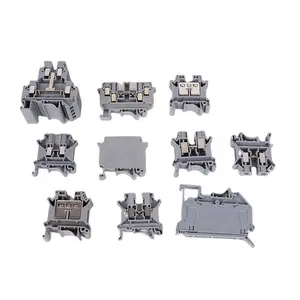 Conector de fusível UK5-HESI de alta qualidade 6.3A 500V Conectores de fiação elétrica Bloco de terminais em trilho Din