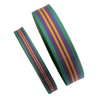 Rubans de médailles double face personnalisés à prix de gros, 100 % polyester, couleur et taille personnalisées, légers, lavables, pour uniformes