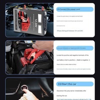 Baterai Truk Berat 12-24V untuk Off-road di Gurun, Cadangan Daya Darurat Mobil, Sumber Daya Starter