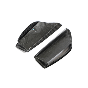 Pièces détachées automobiles 19-23 : Garnitures de pare-chocs avant en fibre de carbone sèche pour RS6 RS7 Avant Wagon 4 portes, Prise d'air de pare-chocs avant en carbone sec - Product Image 5