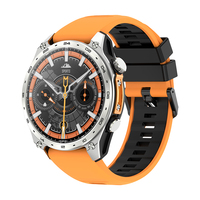 Jam Tangan Pintar HD300 Pro Layar AMOLED Bulat 1,43 inci Dengan GPS, Peta Offline, Senter, Tahan Air 3ATM, Monitor Kesehatan, Smartwatch Olahraga