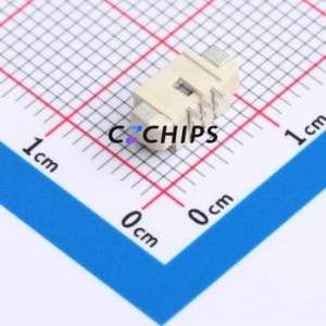 BX-MX1.25-3PWT Wire-to-Board Pin Header SMD,P=1.25mm,Horizontal Mount Connector 1x3P 1.25mm Horizontal Mount PicoBlade (MX 1.25) - Product Image 2