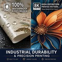 Film PVC souple extra-large de 3,2 m, flexible et translucide pour plafonds architecturaux et applications de caissons lumineux