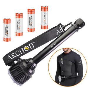 ARCHON D45-<span class=keywords><strong>II</strong></span> projecteur de plongée 6 * LEDs 6000lm lampe de poche plongée IP8 sous-marine 100m sauvetage pour photographie et vidéo torche Spot - Product Image 1