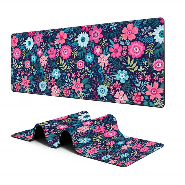 Custom XXL Mousepad Large Size HD Printing Sublimation Gaming Mouse Pads Stitched Edge Deskmat with Packaging Box