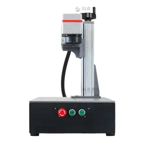 Máquina de marcação a laser portátil, alta precisão, mini, fibra óptica, 20w 30w, marcação a laser de ouro com máquina de marcação a laser de fibra