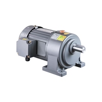 Moteur à engrenages horizontal AC petit format, étanche, monophasé/triphasé, 50Hz/60Hz, 220-380V, efficacité IE3, hélicoïdal, ODM, réducteur de boîte de vitesses 110mm