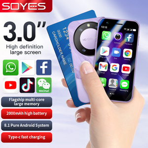 Smartphone Android 8.1 SOYES F8 Pro Max Mini, écran 3,0 pouces, batterie 2000 mAh, identification faciale, double SIM, compatible Play Store, 3G. - Product Image 1