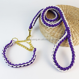 Hochwertige Langlebige Solide Achtstrang-Zugleine Verstellbare Nylon-P-Kette für Mittelgroße und Große Hunde Stoßfest Explosionsgeschützt - Product Image 3
