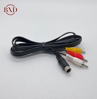 Cable AV de TV para Sega Mega Drive, Cable RCA para Sega MegaDrive 2/3 para Sega Genesis 2/3, adaptador de consola, Cable de plomo de 1,8 M