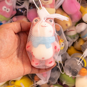 Juguete Antiestrés Kawaii para Aliviar el Estrés, Bolsa de Malla, Juguete de Descompresión, Squishy de Anime y Dibujos Animados, para Niños, para Apretar con la Mano - Product Image 4