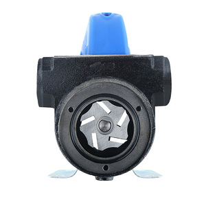 مضخة كهربائية ذاتية التحضير منخفضة الضغط بتيار مستمر 24 فولت/12 فولت من الحديد الزهر لنقل الزيت والديزل، متوفرة بالجملة - Product Image 4