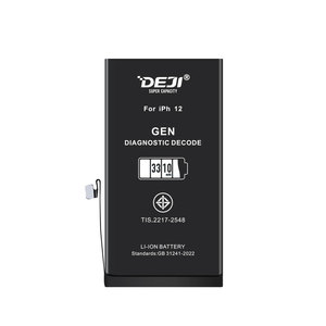 <span class=keywords><strong>แบ</strong></span><span class=keywords><strong>ต</strong></span>เตอรี่ DEJI OEM 3310 mAh 3.83 V ความจุสูง <span class=keywords><strong>ชาร์จ</strong></span>ได้ <span class=keywords><strong>แบ</strong></span><span class=keywords><strong>ต</strong></span>เตอรี่ลิเธียมไอออน สำหรับ iPhone <span class=keywords><strong>12</strong></span> <span class=keywords><strong>แบ</strong></span><span class=keywords><strong>ต</strong></span>เตอรี่โทรศัพท์มือถือแท้สำหรับการวินิจฉัย - Product Image 1