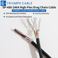 Kabel Tembaga Berlapis Timah PVC 15 Juta Unit, Kabel Fleksibel Tinggi, Tahan Minyak, Kabel Rantai Tarik untuk Transmisi Sinyal Kontrol