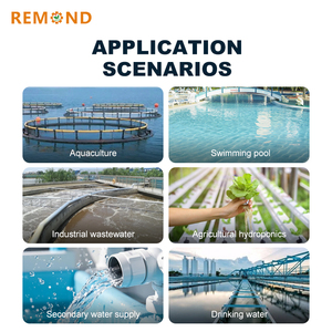 เซ็นเซอร์วัดความขุ่นแบบเลเซอร์ OEM REMOND 0.0001NTU ระดับ IP68 แบบ Flow-through ออนไลน์  พร้อมสัญญาณเอาต์พุต 4-20mA RS485 สำหรับน้ำดื่ม 0-20 NTU วัสดุ ABS - Product Image 3