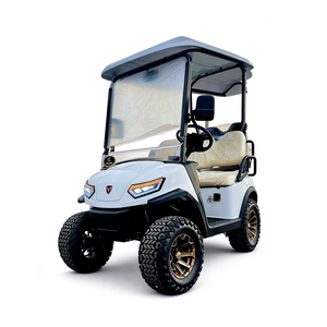 Carrito de Golf Eléctrico de 4 Plazas, Versión Mejorada, 48V, Ultra Largo Alcance, Blanco, Azul, Negro, Carrito de Patrulla Eléctrico de Seguridad - Product Image 2