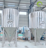 Fermenteur à bière conique isolé en acier inoxydable de 5000 L, cuve de fermentation pour brasserie artisanale