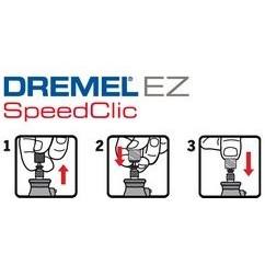 DREMEL®SC407 EZ SpeedClic mandrino e cilindri per parti di macchinari in plastica e gomma - Product Image 4