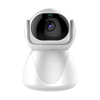 Caméra de sécurité WiFi PTZ 1080P, mini-dôme 3MP, moniteur CCTV, panoramique 360°, inclinaison 90°, vision nocturne, détection de mouvement, interphone vocal