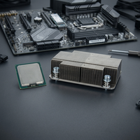 Kit CPU SR0LM pour processeur Xeon E5-2430 six cœurs 64 bits 95W pour serveur M520 2,2 GHz 15 Mo de cache, dissipateur thermique et ventilateur d'occasion en stock