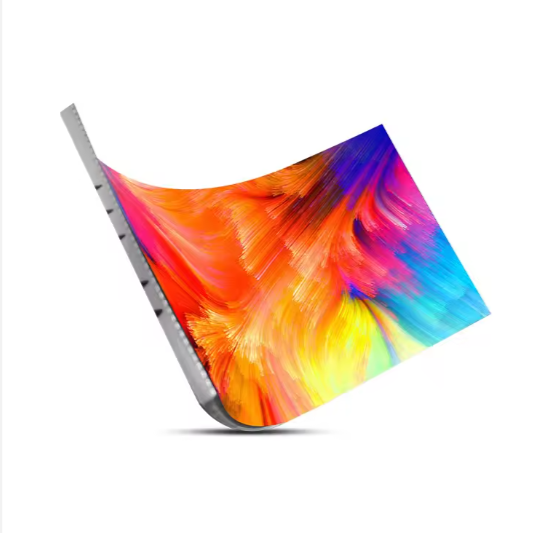 Indoor Flexible Soft LED Display P1.25 Module Folding Foldable SMD1010 Soft Circle Video Wall Round Led Screen