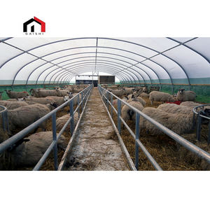 Abri pour bétail, hangar préfabriqué en acier pour l'élevage de chèvres, vaches, bovins, laitières, ânes, moutons - Product Image 3