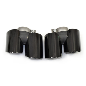 SYPES, punta de silenciador de acero inoxidable, punta de escape de tubo de escape para 2011-2015 CARRERA <span class=keywords><strong>911</strong></span>,1 GTS, actualización cuadrada Original de coche, cuatro salidas - Product Image 6