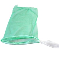 HDPE Mono Mesh trekkoordzak, ademend, UV-behandeld, monofilament mesh zak voor groenten, fruit, dadelpalmen en landbouwverpakkingen