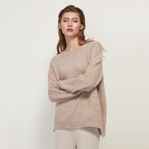 Custom <strong>Women's</strong> 100% Cashmere Sweater O Neck Pullover Sweater Batwing <strong>Long</strong> Sleeve Knitted <strong>Jumpers</strong> <strong>for</strong> <strong>Women</strong> - Product Image 5