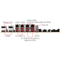 Mainboard MSI MS-CF09 Intel Generasi ke-14/13/12 Seri Bartlett Lake-S dengan R680E/Q670E/H610E untuk Solusi Berkinerja Tinggi