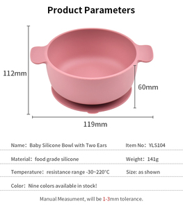 Recipiente de silicona a prueba de fugas con asa, diseño de doble orejeta multicolor para servir ensaladas y aperitivos en fiestas. - Product Image 6