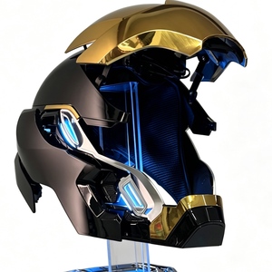Party Cosplay Accessories <strong>Ironman</strong> <strong>Helmet</strong> Mark 50 Headset with English Commands Jarvis Greetings - Product Image 4