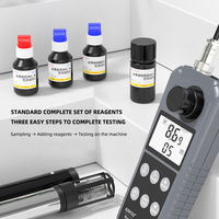 Testeur numérique AE86061 6 en 1 pour l'azote ammoniacal, les nitrites, les poissons, les crevettes, les fermes, le test de l'eau, le pH, le kit de test de l'eau, le testeur de l'eau