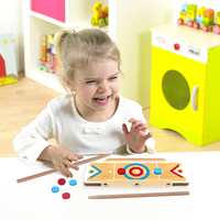 Mini jeu de table parent-enfant Table de sport amusante Jouets de hockey tactile Jeu de bureau en bois Cadeau d'anniversaire pour enfants en bas âge