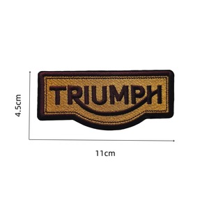 Customizable Embroidered Eco-friendly <strong>Mesh</strong> Car Logo Motorcycle Badge Cloth Stickers DIY Clothing Accessories Logo <strong>Patch</strong> - Product Image 4