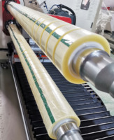 Machine de découpe automatique de plastique à deux axes de haute précision pour ruban d'emballage OPP/BOPP 1300 mm, commande PLC, moteur servo