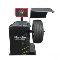 Équipement d'alignement des roues et machine d'équilibrage WB-30 avec lumière laser automatique et frein électromagnétique certifié CE 110V/220V