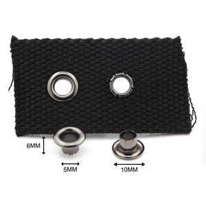 En kaliteli kuşgözü tedarikçisi 10 mm iç boyutu çiçek şekli metalik altın renk pirinç deliği konfeksiyon ayakkabı için - Product Image 3