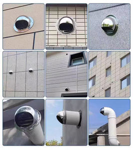 Cappa di Ventilazione Industriale a Gas per Esterni in Acciaio Inox, Copertura per Condotti di Scarico e Aria Condizionata, Vendita Diretta dalla Fabbrica - Product Image 3