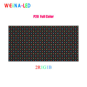 Weina P20 <span class=keywords><strong>LED</strong></span> reclamebord CE ROHS gecertificeerd, hoge helderheid, buitenverlichting voor verkeersindicatie, IP65 waterdicht, 2 jaar garantie - Product Image 3