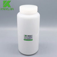 Botol Plastik HDPE 1000Ml Mulut Lebar 1 Liter, Botol Bulat untuk Bubuk