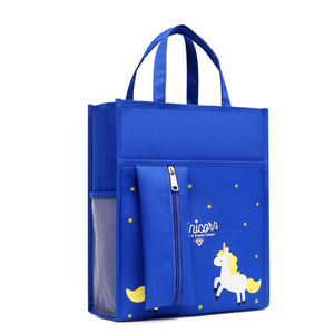 Wholesale Custom PLAYMAX Digital Printing Pencil Case Student Handbag <b>A4</b> Flap Storage Multi-functional Pen Bag Simple <b>File</b> - Product Image 3