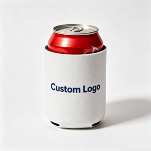 Funda de Neopreno Personalizada con Logotipo para Latas, Portavasos Aislado, Reutilizable, para Cerveza, Refrescos, Fiestas al Aire Libre - Product Image 1