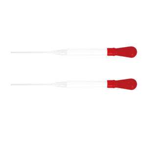Tube capillaire de prélèvement sanguin en verre jetable Degao avec tête en caoutchouc rouge, pipette de transfert de laboratoire - Product Image 6