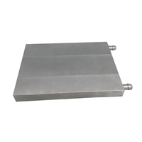 Bloc de refroidissement liquide en aluminium argenté Loosyin 120x160x15mm pour boîtier d'ordinateur avec garantie de 12 mois, OEM/ODM acceptés