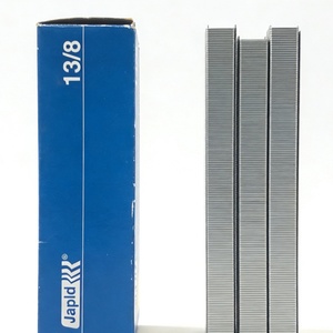 Grapas Galvanizadas de Oficina de Entrega Rápida y Gratuita, Grapas Metálicas de 13/8, Material Escolar para Oficina - Product Image 2