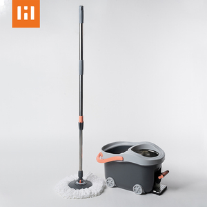 2025 Mới Quay 360 Sợi Nhỏ Lau Xô Đặt Cực Thép Phẳng Ma Thuật Xử Lý Bóp Loại Với Hình Dạng Đầu Cho Bán Buôn - Product Image 3