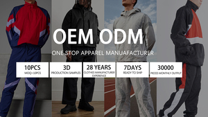 Chaqueta Cortavientos Deportiva Personalizada para Hombre, Ultraligera, con Media Cremallera, Impermeable, Reciclada, Conjunto Superior y Pantalón Jogger de Secado Rápido para Correr - Product Image 5