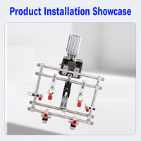 Cylindre rotatif pneumatique à 90 degrés série JDCZ/CH/CH2, assemblage latéral pour bras robotique, composant rotatif haute précision