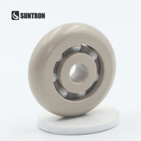 Rodillo con Corona de PEEK, Jaula de PTFE, Bola de ZrO2 D15-D50 CNC para Sistemas de Precisión